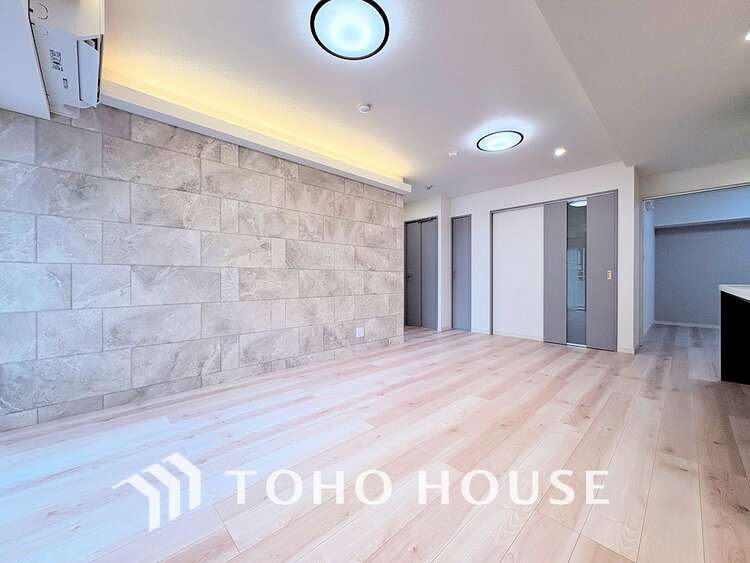 内装 家族みんなが爽やかに過ごせるように、光をたっぷり取り込んだLDK