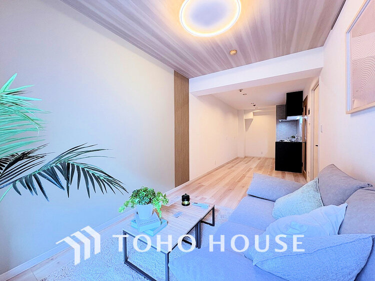 内装 家族みんなが爽やかに過ごせるように、光をたっぷり取り込んだLDK