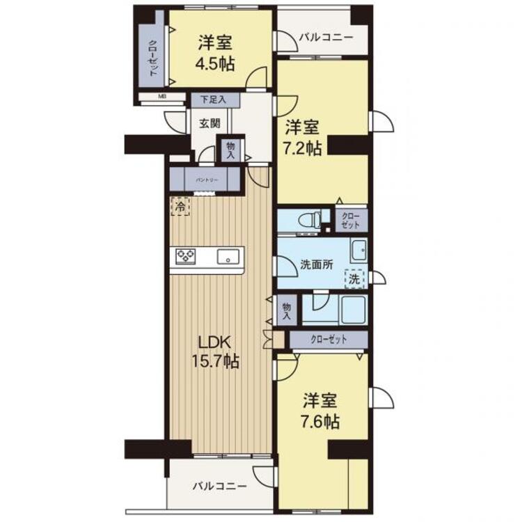 間取り リフォーム中につきリフォーム完了したお部屋も見ることができます。