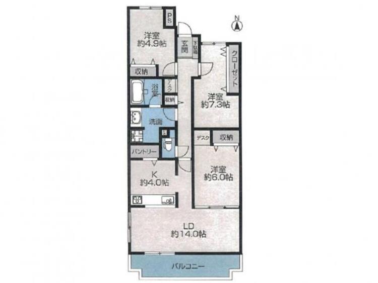 間取り 豊富な収納ですっきりと暮らせる間取り設計です！