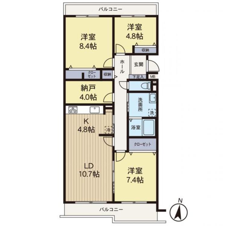 間取り リフォームが完了されたお部屋です。即入居可能ですので中をぜひご覧になってください！