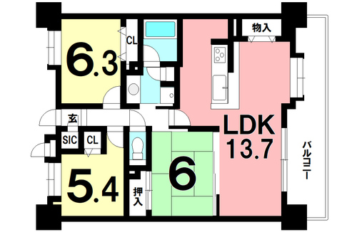 ロフティ郡元駅前の物件画像