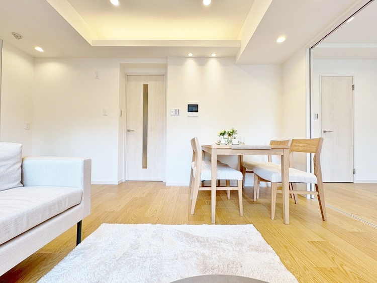 居間 「空間が織り成すひとつ先の住み心地」を演出します。