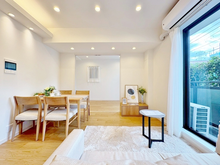 居間 ひとつひとつの空間に宿した機能性、そして美意識。