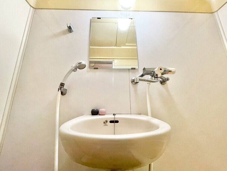 洗面 何かと物が増える場所だからこそ、スッキリと見映えの良い空間に。