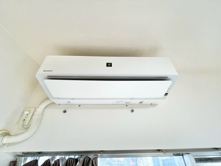 設備 エアコンが設置済みですので、お住まいになってからすぐに快適な生活を送れます。