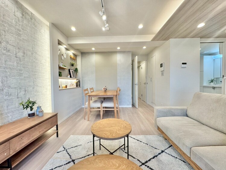 その他 シンプルな内装と偏り過ぎないデザインで統一しました。