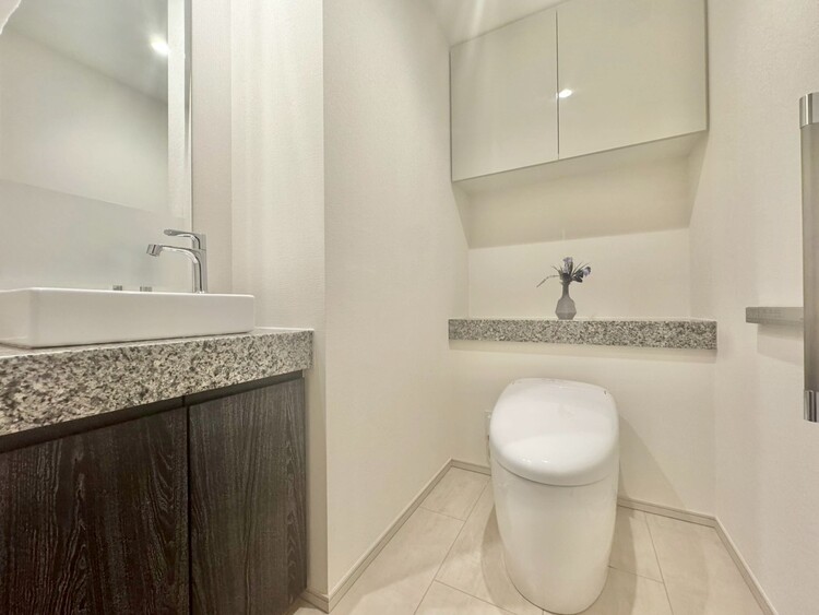 その他 清潔感の高いお手洗い。