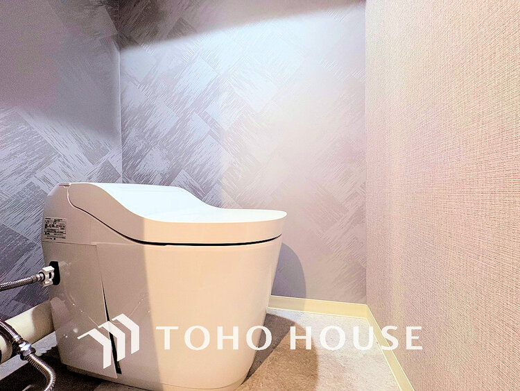 トイレ トイレには快適な温水洗浄便座付