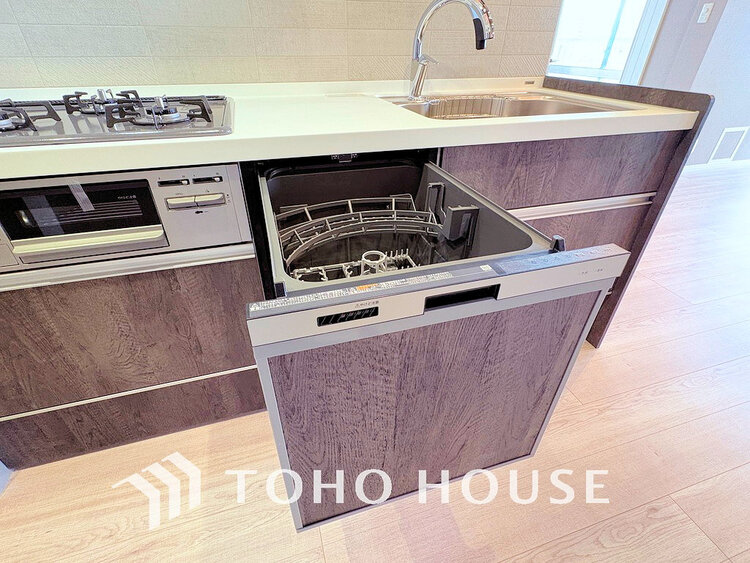 その他 ビルトイン式食洗機完備のシステムキッチンで食後もゆったり家族団らん