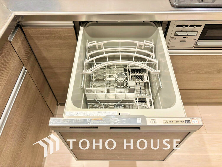 その他 ビルトイン式食洗機完備のシステムキッチンで食後もゆったり家族団らん