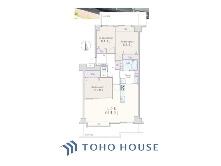 間取り 暮らし続けることで、住まいの意味を問いかける。団欒を育むスペースは通風・日当たり良好で、窓を開けるとすこやかな風が吹き抜けます。