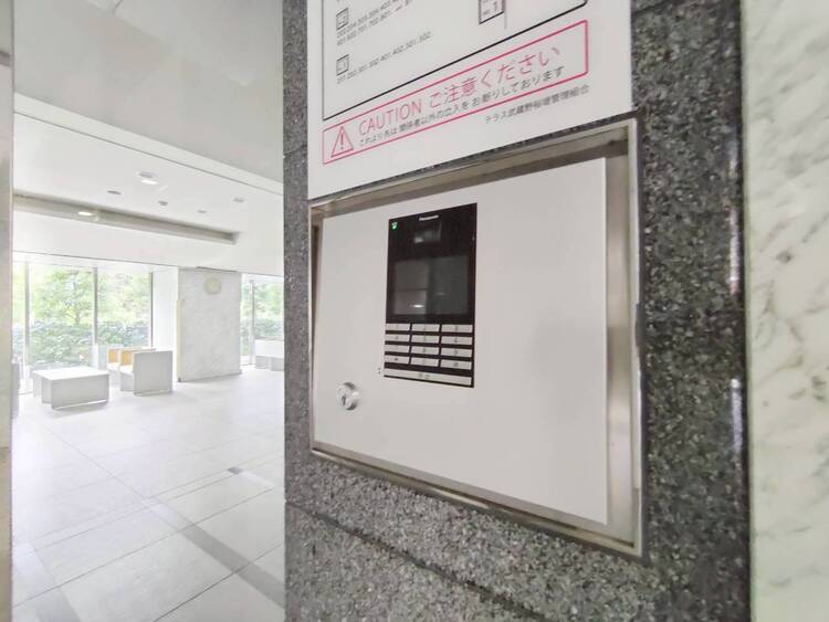 エントランス オートロックついていますので、セキュリティ面でも安心です。