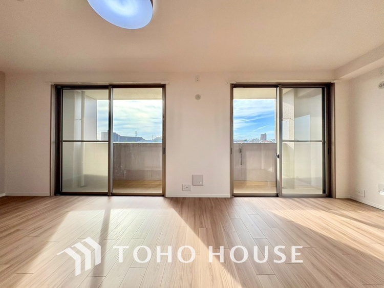 内装 【LIVING】◆simple is best◆無駄のない綺麗なつくりのリビングルームであなただけの暮らしを。