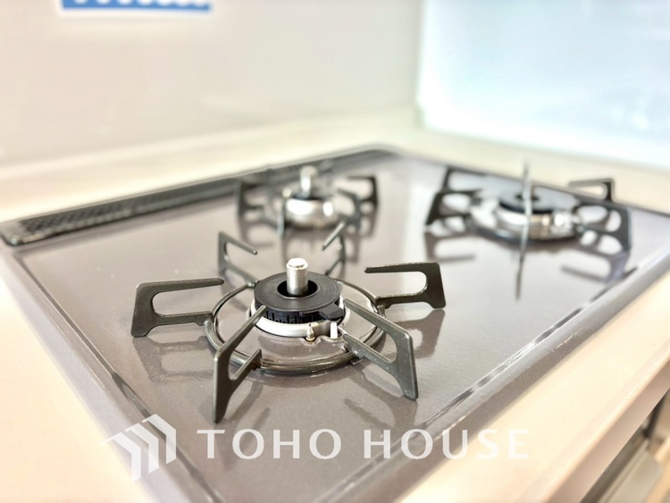 キッチン 【KITCHEN】◆家族のおはよう◆の声を笑顔で迎えてあげられるシステムキッチン。朝ごはんが楽しみでちょっと早起きしたくなるんです。