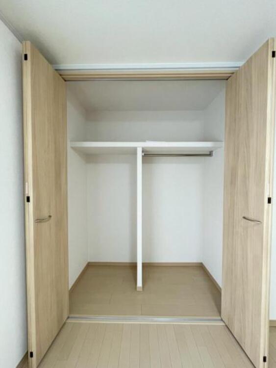 収納 各居室収納がありご家族ごとのアイテムをすっきりとしまえます