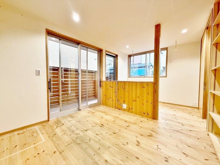 居間 過ごす時間が、たくさんの思い出として紡がれていく場所。