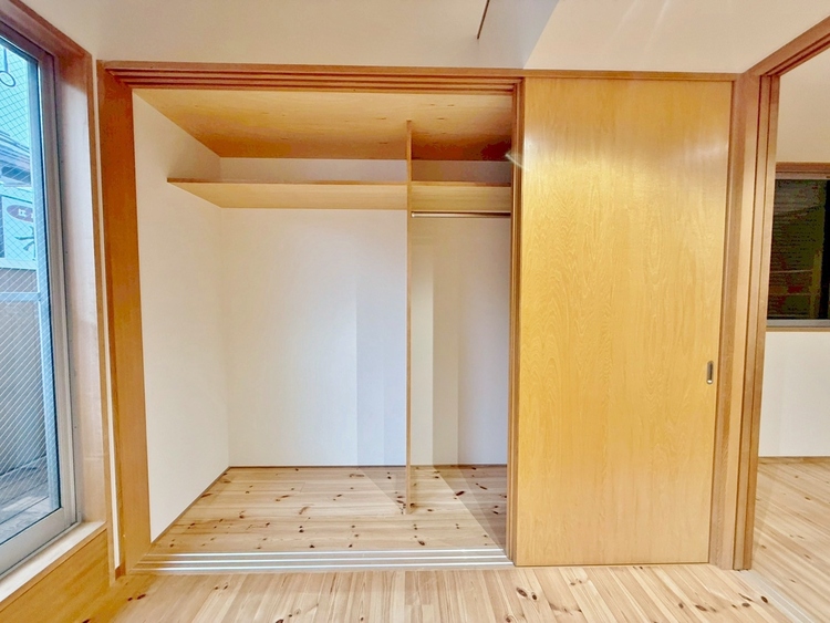 収納 暮らし心地を大きく左右する収納を、適材適所に配置し使い勝手を考慮しました。