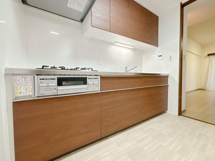 キッチン 洗練されたスタイリッシュなデザイン性と使いやすさを備えた仕様。