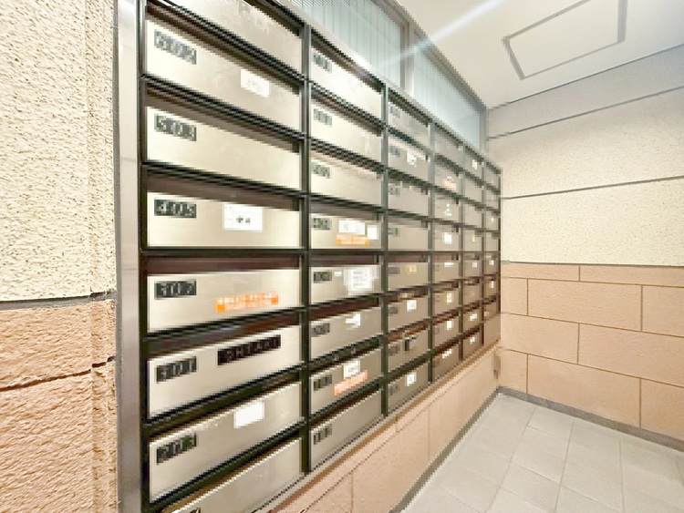 その他 郵便物を受け取るための郵便受けも、きちんと管理されています。