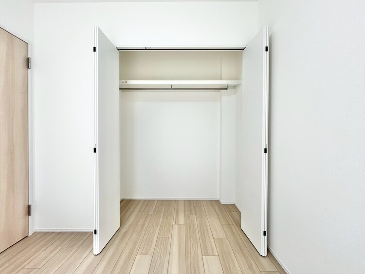 収納 居室にはクローゼットがあり、荷物もスッキリ収納して快適にお過ごしいただけます。