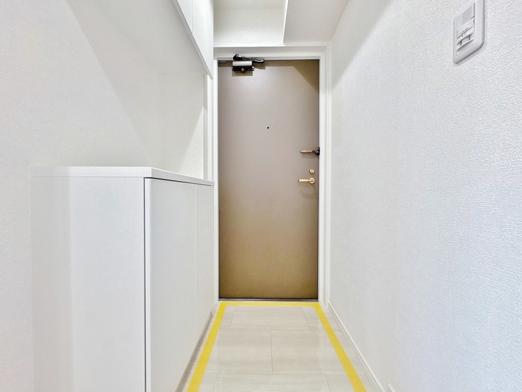 玄関 シューズボックスを完備した玄関です。