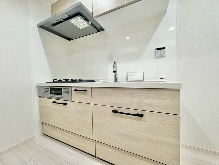 キッチン 洗練されたスタイリッシュなデザイン性と使いやすさを備えた仕様。