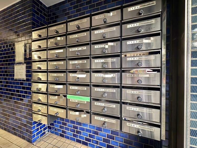 設備 郵便物を受け取るための郵便受けも、きちんと管理されています。