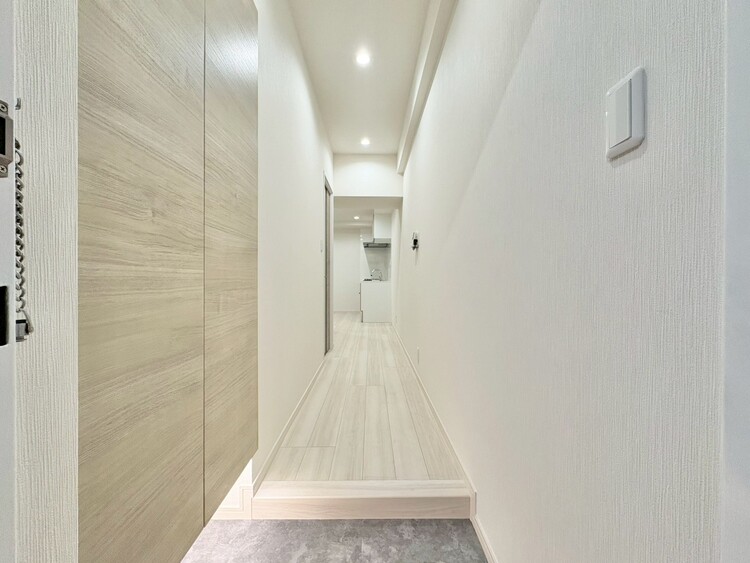 玄関 シューズボックスを完備した玄関です。