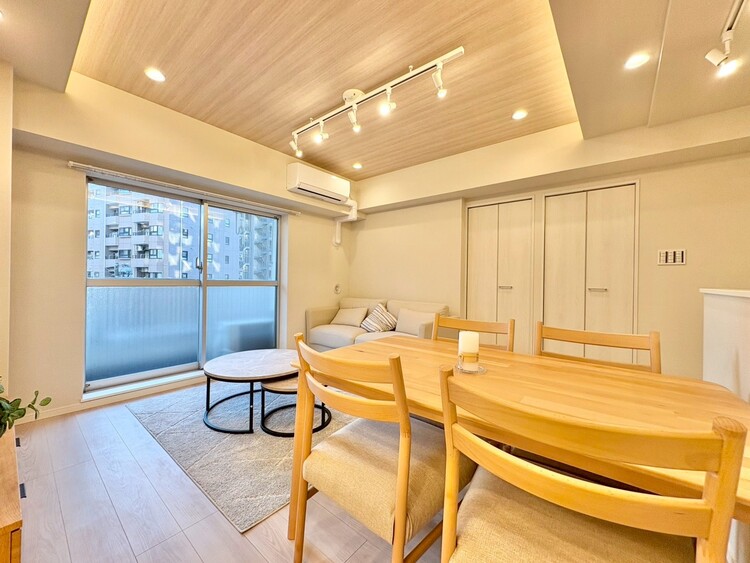 居間 「空間が織り成すひとつ先の住み心地」を演出します。