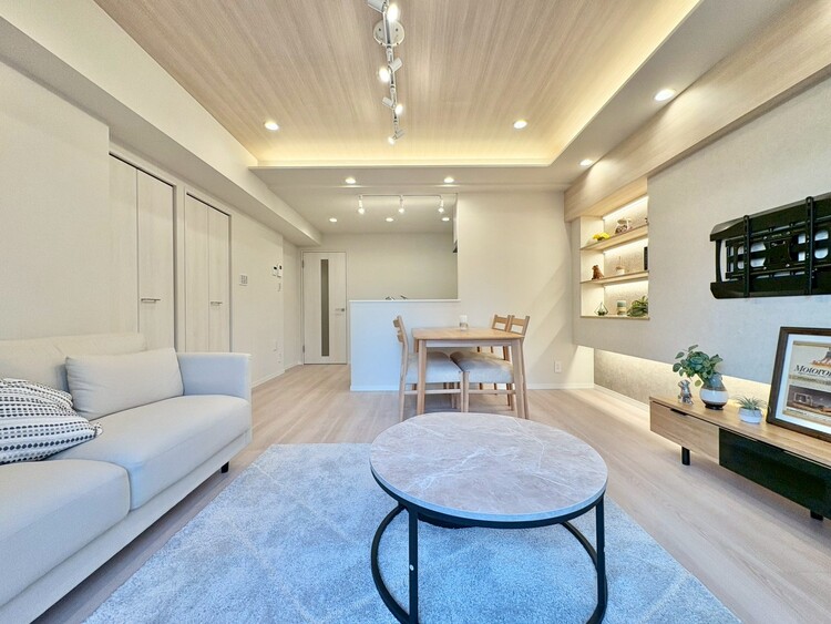 居間 過ごす時間が、たくさんの思い出として紡がれていく場所。