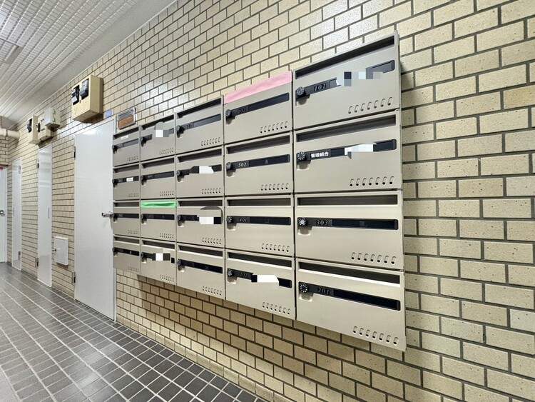 その他 郵便物を受け取るための郵便受けも、きちんと管理されています。