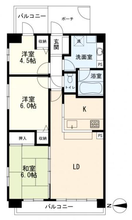 間取り ３ＬＤＫ