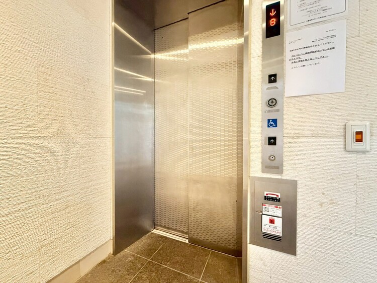 その他 エレベーター完備のため荷物が多くなっても安心。