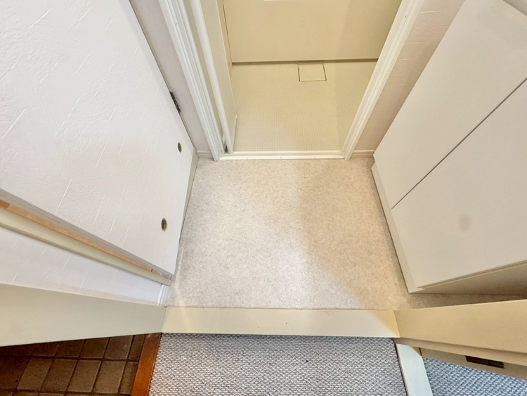 その他 十分な広さの脱衣所。