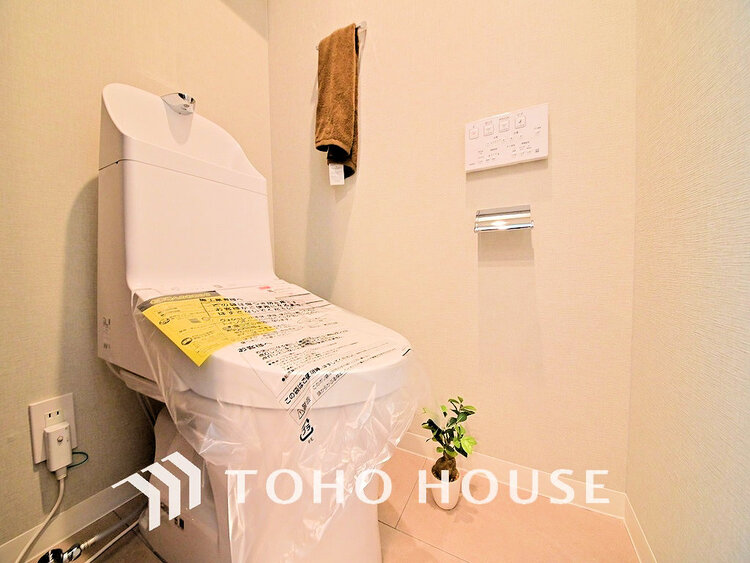 トイレ トイレには快適な温水洗浄便座付