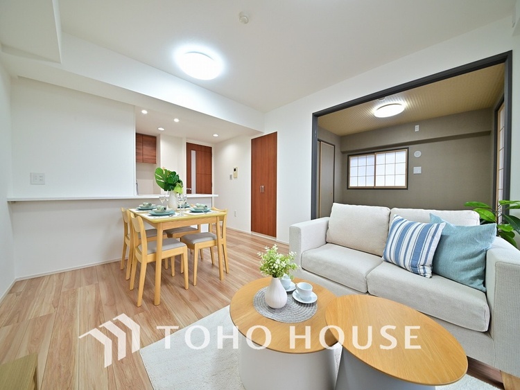 内装 ゆったりとくつろげる上質なリビングダイニング