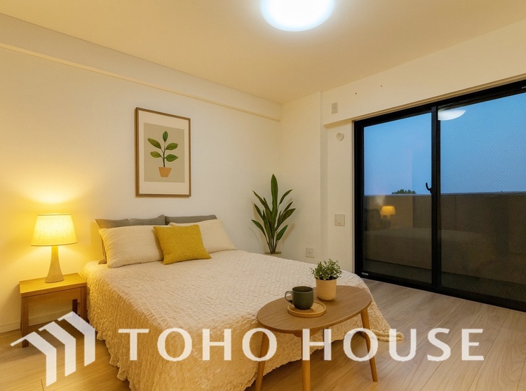 内装 ＊配置してある家具や小物はCGによるイメージ画像です。【ROOM】感性を育むプライベートルームはシンプルでスマートな空間。