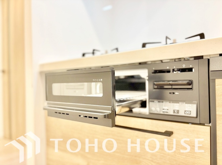 キッチン 【KITCHEN】◆家族のおはよう◆の声を笑顔で迎えてあげられるシステムキッチン。朝ごはんが楽しみでちょっと早起きしたくなるんです。