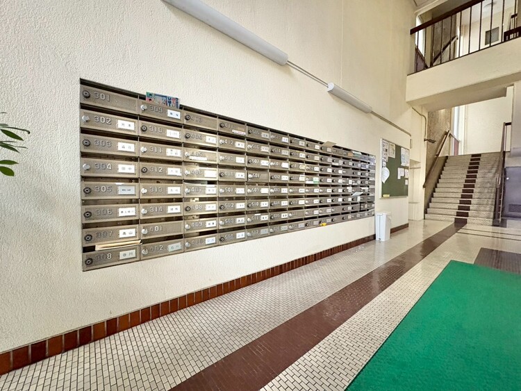 設備 郵便受けも、きちんと管理されています。