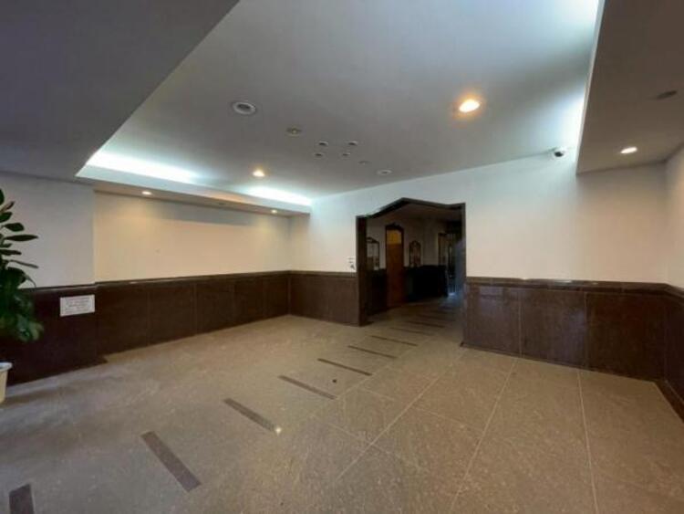 その他 防犯カメラ設置ありのロビーです