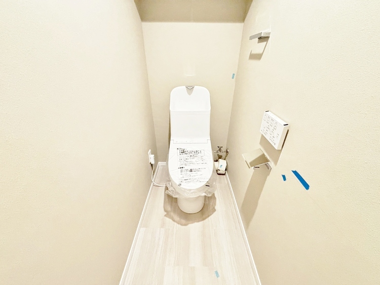 トイレ 暮らしの中のさりげないひとときの快適さにも、こだわりを、持って設備を配しております。