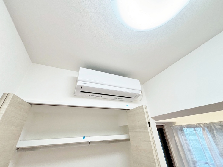 設備 エアコンが設置済みですので、お住まいになってからすぐに快適な生活を送れます。