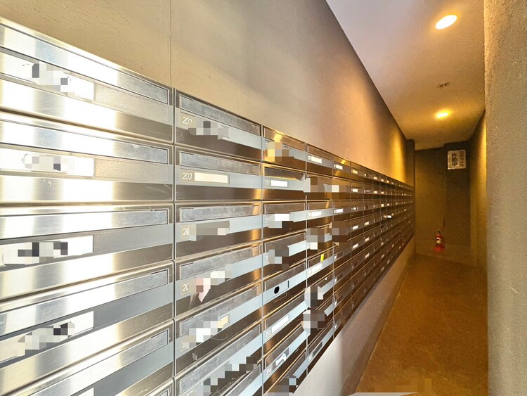 その他 郵便物を受け取るための郵便受けも、きちんと管理されています。