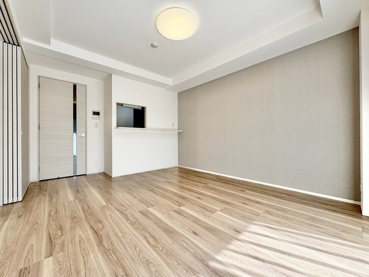 居間 豊かな居住性と、安心感を満たすクオリティが見事に調和した住空間。