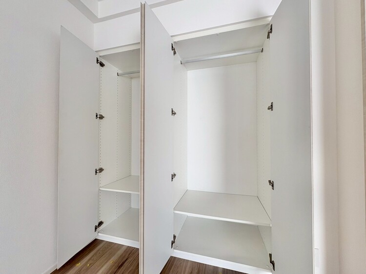 収納 居室にはクローゼットがあり、荷物もスッキリ収納して快適にお過ごしいただけます。