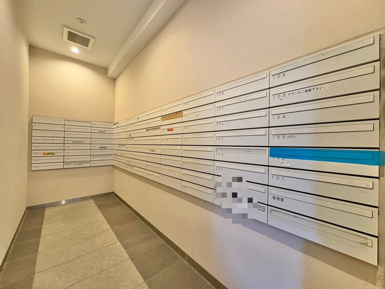 その他 郵便物を受け取るための郵便受けも、きちんと管理されています。