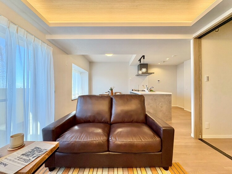 居間 ひとつひとつの空間に宿した機能性、そして美意識。