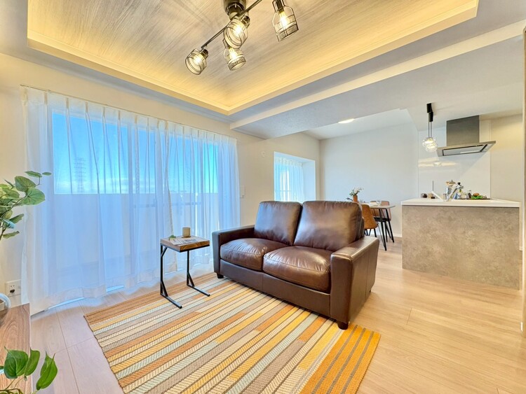 居間 過ごす時間が、たくさんの思い出として紡がれていく場所。