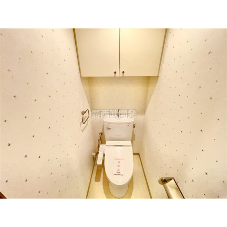 トイレ いつも綺麗に清潔に。洗浄機能付きトイレです。